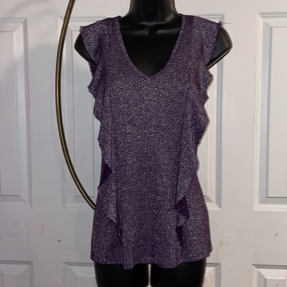 Juicy Couture Sweaters - Juicy Couture Metallic Glitter Sweater - Size Small